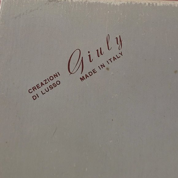 GENTLY USED, VINTAGE, GIULY, LADY'S ITALIAN SHOES, SIZE 5 & 1/2!!! - Picture 7 of 8